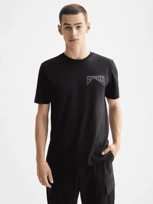 Scotch & Soda 181298 Left Chest Logo T-shirt, Meteorite