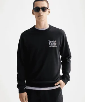 Scotch & Soda 181522 Artwork Sweatshirt, Meteorite