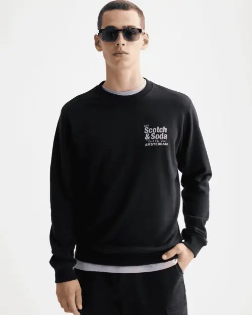 Scotch & Soda 181522 Artwork Sweatshirt, Meteorite