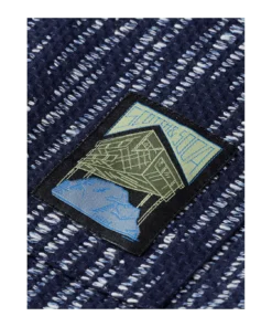 Alternative view of Scotch & Soda 181613 Jacquard overshirt, Sky Captain Jacquard