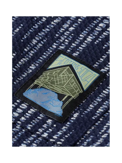 Alternative view of Scotch & Soda 181613 Jacquard overshirt, Sky Captain Jacquard
