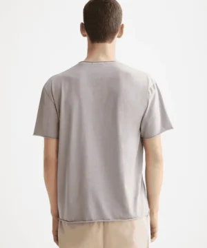 Alternative view of Scotch & Soda 181764  Raw Edge T-shirt, Gull