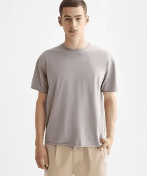 Scotch & Soda 181764  Raw Edge T-shirt, Gull