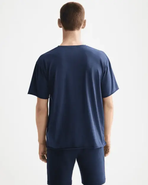Alternative view of Scotch & Soda 181764  Raw Edge T-shirt Peacoat