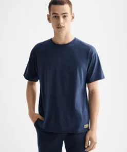 Scotch & Soda 181764  Raw Edge T-shirt, Peacoat