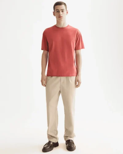 Alternative view of Scotch & Soda 181764  Raw Edge T-shirt, Ketchup