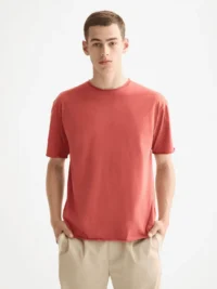 Scotch & Soda 181764  Raw Edge T-shirt, Ketchup