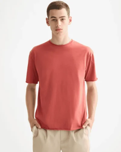 Scotch & Soda 181764  Raw Edge T-shirt, Ketchup