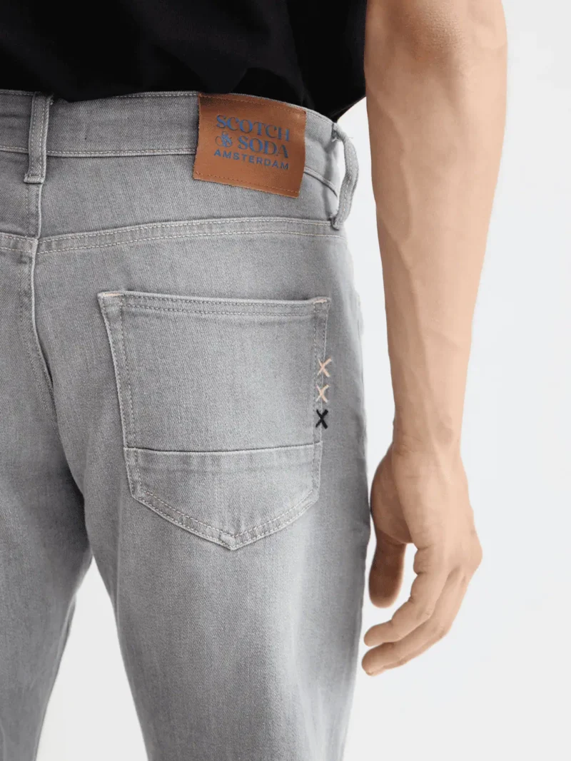 Scotch & Soda 181854 Ralston regular slim jeans – Grey Sands - Image 3
