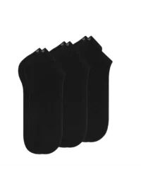 Scotch & Soda Men's 3-pack 1/2 Terry Low Cut socks, Black