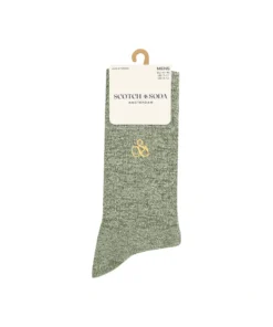 Alternative view of Scotch & Soda 3PK Men's Non Terry Ribbed Crew, Green