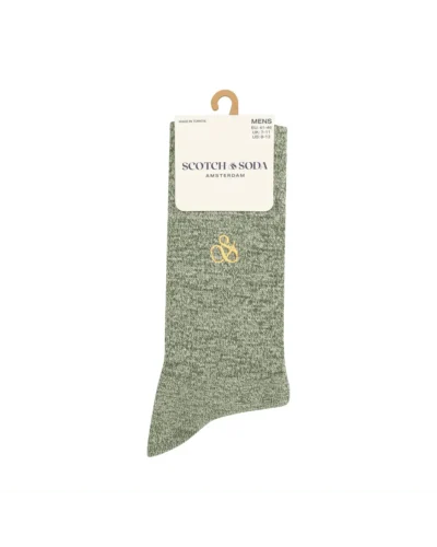 Alternative view of Scotch & Soda 3PK Men's Non Terry Ribbed Crew, Green