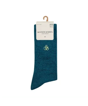 Alternative view of Scotch & Soda 3PK Men's Non Terry Ribbed Crew, Blue