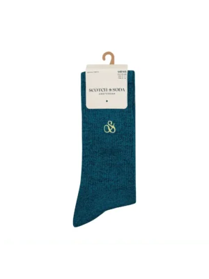 Alternative view of Scotch & Soda 3PK Men's Non Terry Ribbed Crew, Blue