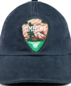 Alternative view of Timezone Cotton twill adjustable cap, Navy