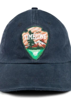 Alternative view of Timezone Cotton twill adjustable cap, Navy