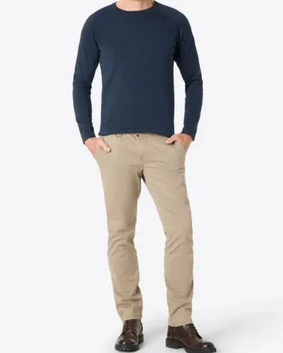 Alternative view of Timezone 28-10238 : Cotton Knit Crewneck, Dark navy
