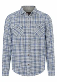 Alternative view of Timezone  Check Shirt, blue check