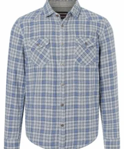 Alternative view of Timezone  Check Shirt, blue check