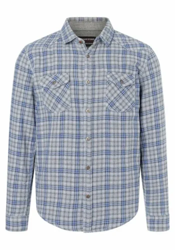 Alternative view of Timezone  Check Shirt, blue check