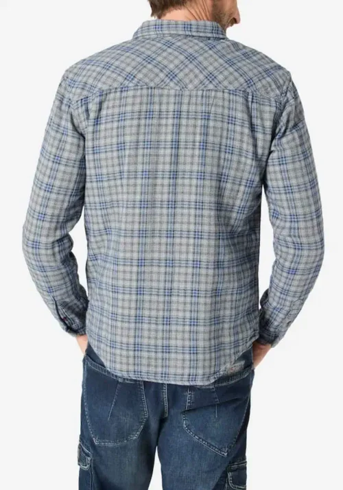 Timezone 23-10170 : Check Shirt blue check image1