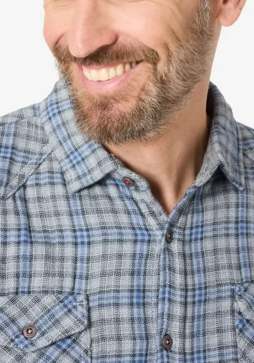 Timezone 23-10170 : Check Shirt blue check image2