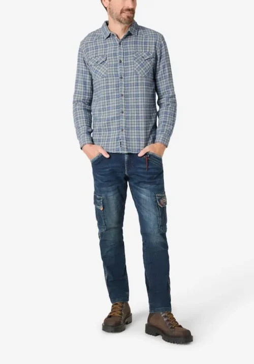 Timezone 23-10170 : Check Shirt blue check image3