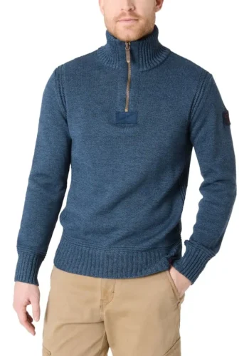 Timezone Heavy Seamens Troyer, Indigo melange