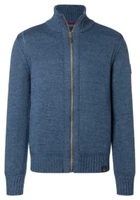 Alternative view of Timezone Heavy Knit Jacket, Indigo melange