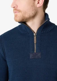 Alternative view of Timezone Heavy Seamens Troyer, Blue melange