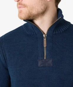 Alternative view of Timezone Heavy Seamens Troyer, Blue melange