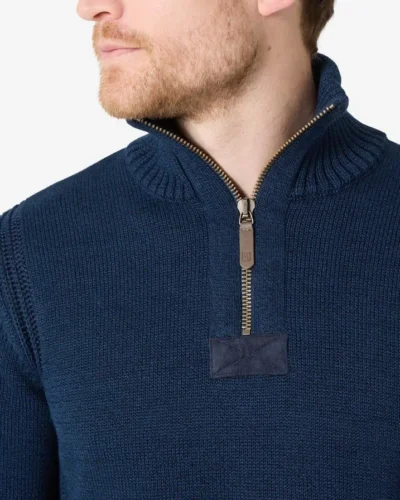 Alternative view of Timezone 28-10233 : Heavy Seamens Troyer, Blue melange