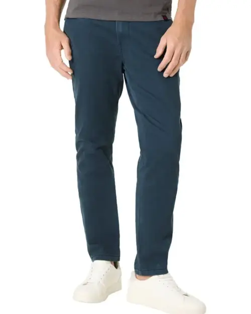 Timezone 26-10013 : Slim Fit Janno Blue minimal chinos