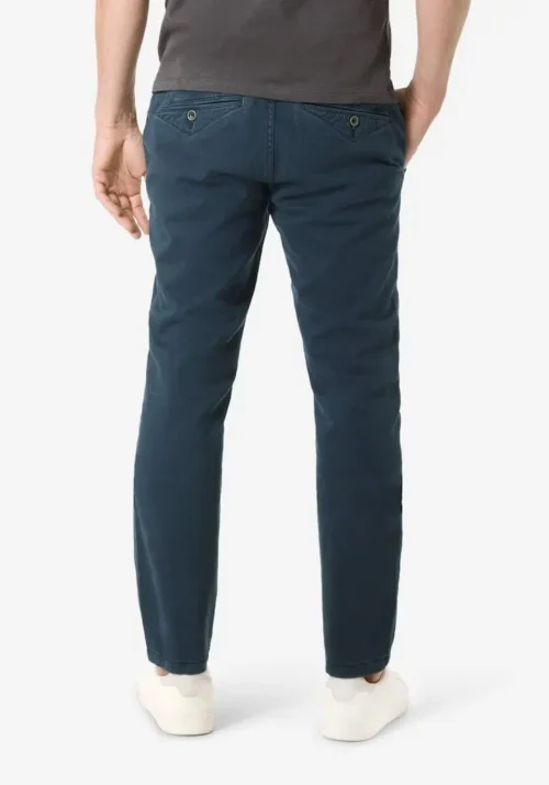 Timezone 26-10013 : Slim Fit Janno Blue minimal chinos image2