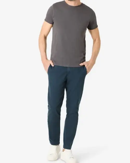 Alternative view of Timezone 26-10013 : Slim Fit Janno Blue minimal chinos