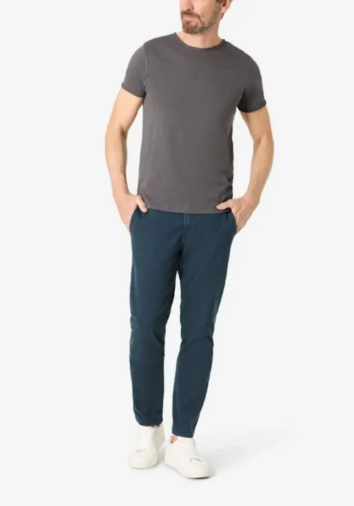 Alternative view of Timezone 26-10013 : Slim Fit Janno Blue minimal chinos
