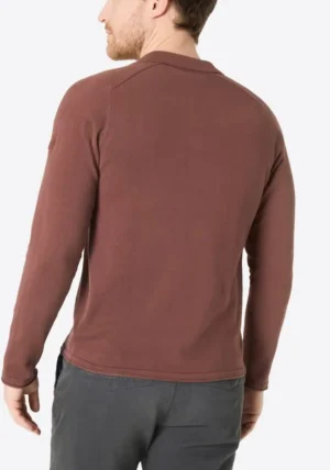 28-10239 : Timezone Cotton Knitted Polo Burnt henna red image2