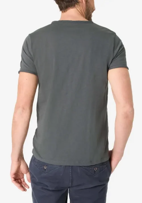 Timezone Ripped basic tee Shadow grey image2