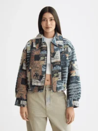 Scotch & Soda U9G00783T  Collage jacquard jacket