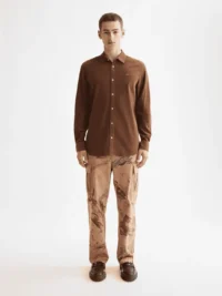 Alternative view of Scotch & Soda 181235 Regular corduroy shirt, Soft Silt