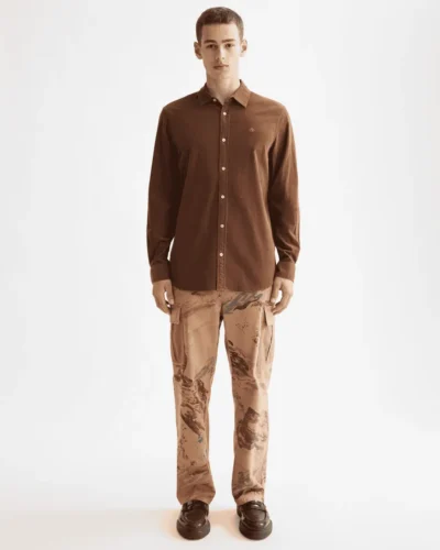 Alternative view of Scotch & Soda 181235 Regular corduroy shirt, Soft Silt