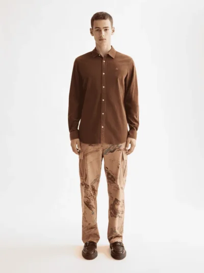 Alternative view of Scotch & Soda 181235 Regular corduroy shirt, Soft Silt