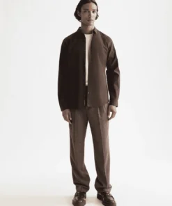 Alternative view of Scotch & Soda 181237, Striped slim-fit poplin shirt, Demitasse stripe