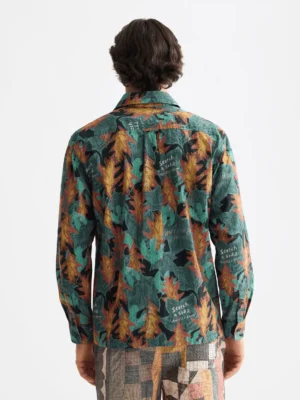 Alternative view of Scotch & Soda 181256 Structured printed shirt, Camo leaf