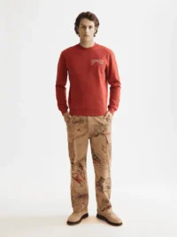 Alternative view of Scotch & Soda 181285 Left chest Logo Sweatshirt, Ketchup