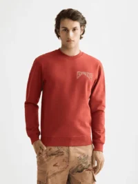 Scotch & Soda 181285 Left chest Logo Sweatshirt, Ketchup