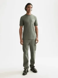 Alternative view of Scotch & Soda 181298 Regular Fit Left Chest Logo T-shirt, Thyme