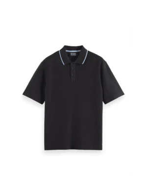 Scotch & Soda Structured relaxed fit polo, Meteorite image2