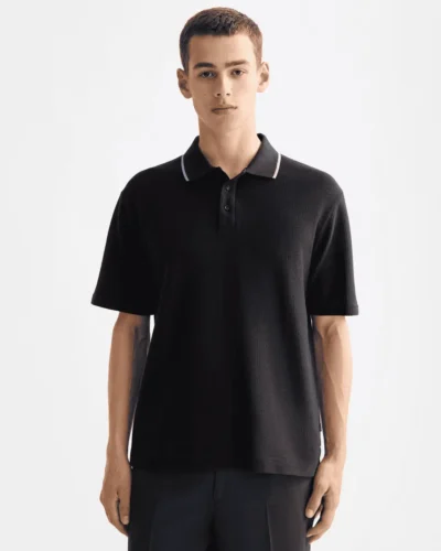 Scotch & Soda 181314 Structured relaxed fit polo, Meteorite