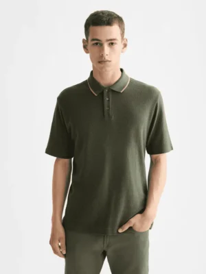 Scotch & Soda 181314 Structured relaxed fit polo, Thyme